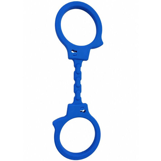 DIABLO PICANTE - MANETTE IN SILICONE BLU - DIABLO PICANTE | Lingerie Harness Boutique