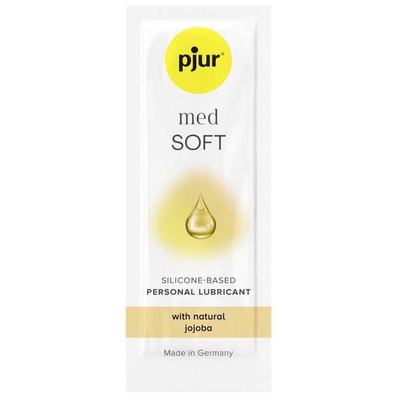 PJUR - LUBRIFICANTE AL SILICONE MED SOFT GLIDE 1.5 ML - PJUR | Lingerie Harness Boutique
