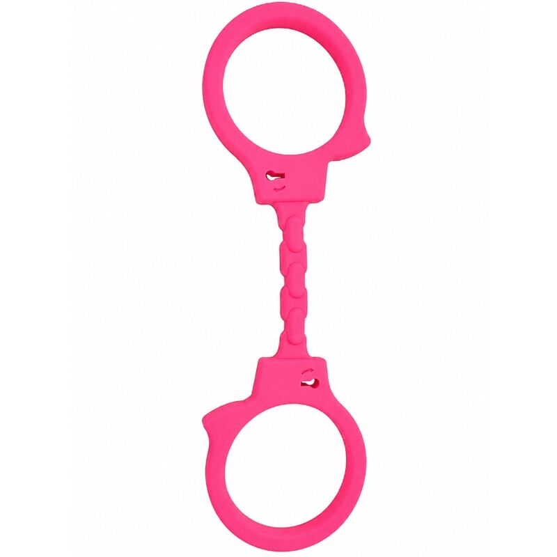 DIABLO PICANTE - MANETTE IN SILICONE ROSA - DIABLO PICANTE | Lingerie Harness Boutique