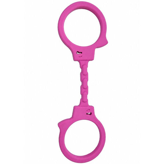 DIABLO PICANTE - MANETTE IN SILICONE FUCSIA - DIABLO PICANTE | Lingerie Harness Boutique