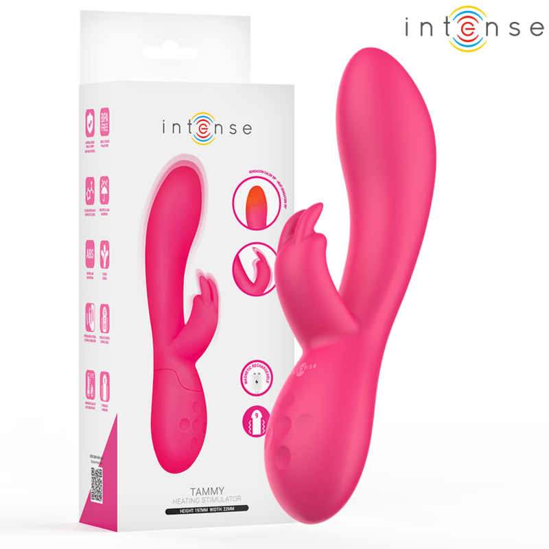 INTENSE - STIMOLATORE TAMMY RABBIT CON CALORE - INTENSE HIGH TECH | Lingerie Harness Boutique