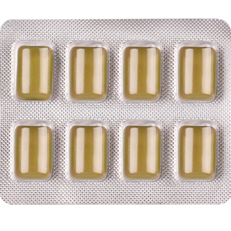 WUG DIET - BLISTER DI GOMME DA MASTICARE FUNZIONALI ALLA MENTA SENZA ZUCCHERO, 8 PEZZI - WUG GUM | Lingerie Harness Boutique