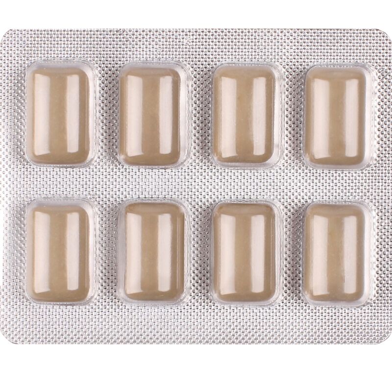 WUG OFF - GOMME DA MASTICARE AL GUSTO DI LIQUIRIZIA CON MELATONINA FUNZIONALE E VALERIANA, 8 PEZZI, IN BLISTER - WUG GUM | Lingerie Harness Boutique
