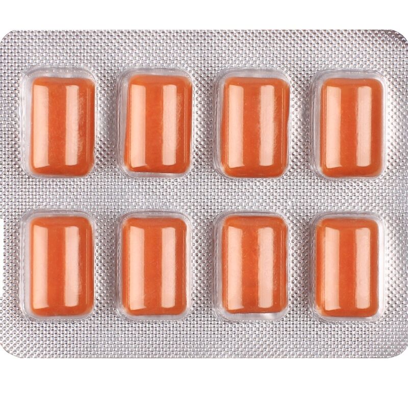 WUG SOLAR - GOMME DA MASTICARE FUNZIONALI CON VITAMINE E ZINCO AL GUSTO DI FRUTTI TROPICALI, CONFEZIONE DA 8 PEZZI - WUG GUM | Lingerie Harness Boutique