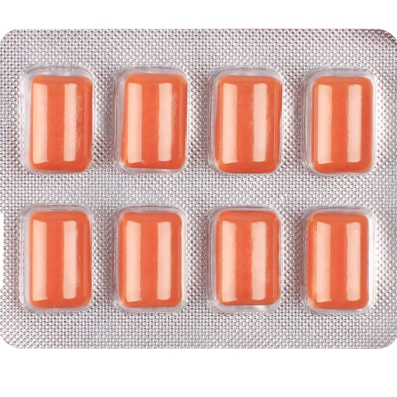 WUG MULTIVIT - MULTIVITAMINICO FUNZIONALE AL GUSTO TROPICALE, BLISTER DI GOMME DA MASTICARE, 8 PEZZI - WUG GUM | Lingerie Harness Boutique