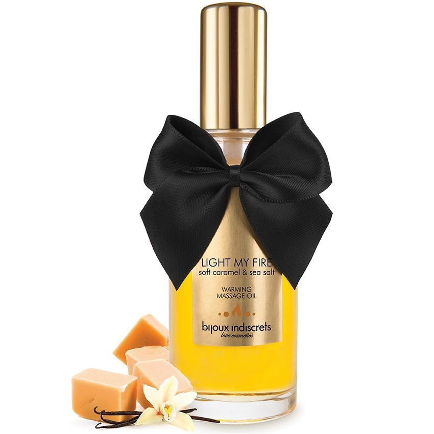 BIJOUX - CARAMEL FLAVOURED WARM EFFECT MASSAGE OIL