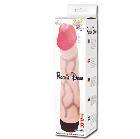 BAILE - ROCKIN DONG PENE CYBER SKIN I - BAILE VIBRATORS | Lingerie Harness Boutique