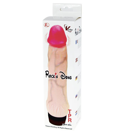 BAILE - ROCKIN DONG PENE CYBER SKIN III - BAILE VIBRATORS | Lingerie Harness Boutique