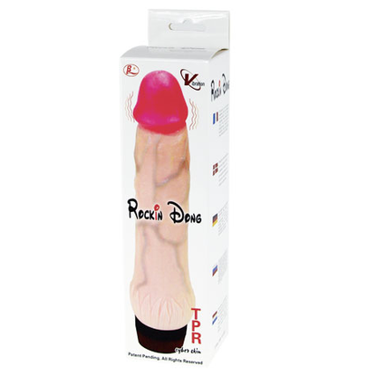 BAILE - ROCKIN DONG PENE CYBER SKIN III - BAILE VIBRATORS | Lingerie Harness Boutique