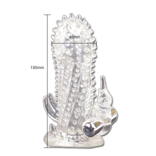 BAILE - ESTENSIONE DEL PENE VIBRATORE BRAVE MAN RABBIT - BAILE FOR HIM | Lingerie Harness Boutique