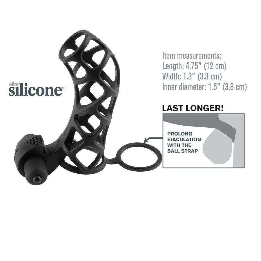 FANTASY X- TENSIONS - POWER CAGE IN SILICONE ESTREMO