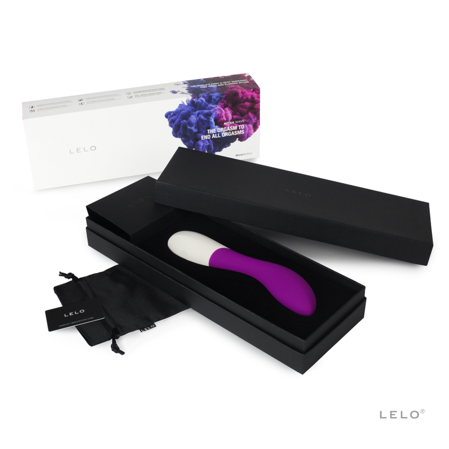LELO - VIBRATORE MONA WAVE ROSA PROFONDA - LELO | Lingerie Harness Boutique