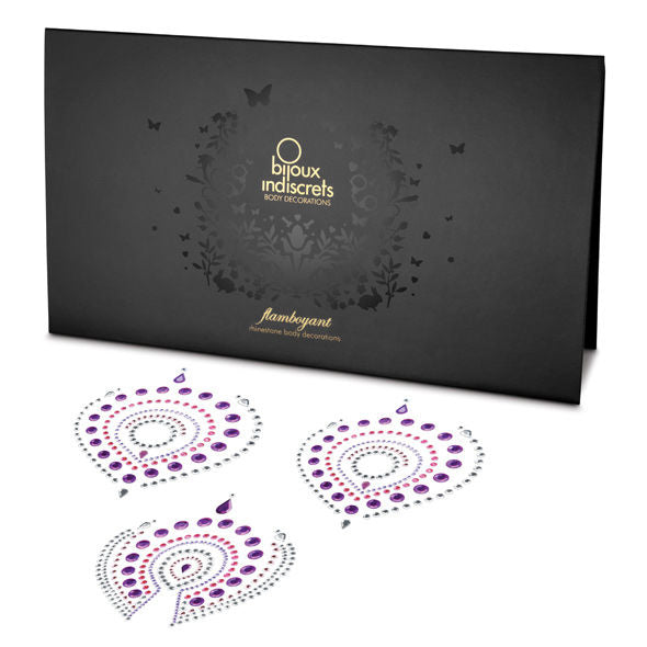 BIJOUX - INDISCRETS FLAMBOYANT LILLA & ROSA - BIJOUX DESIRE METALLIQUE | Lingerie Harness Boutique