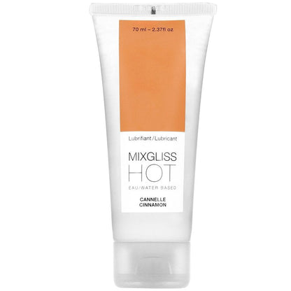 MIXGLISS - LUBRIFICANTE EFFETTO CALORE GUSTO CANNELLA 70ML - MIXGLISS | Lingerie Harness Boutique