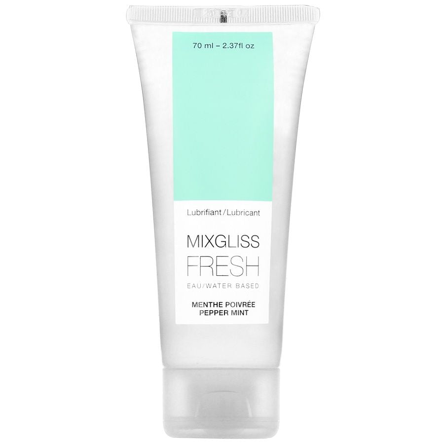 MIXGLISS - LUBRIFICANTE A BASE ACQUA EFFETTO FREDDO GUSTO MENTA 70 ML - MIXGLISS | Lingerie Harness Boutique