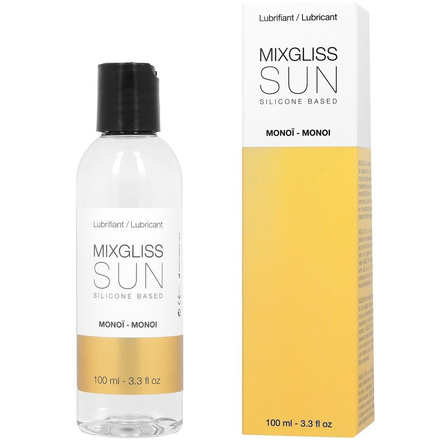 MIXGLISS - LUBRIFICANTE A BASE SILICONE AROMA MONOI 100ML - MIXGLISS | Lingerie Harness Boutique