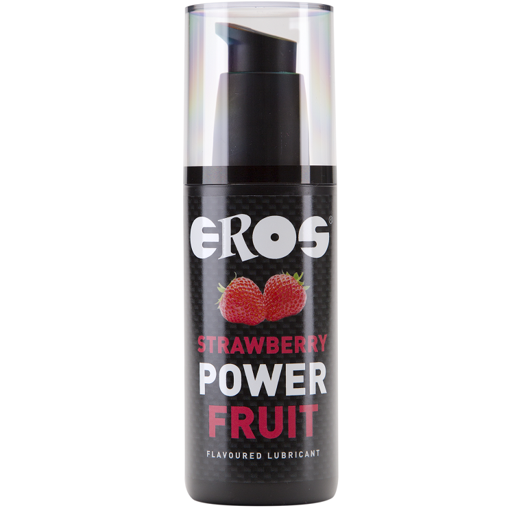 EROS POWER LINE - STRAWBERRY FRUIT FLAVOURED LUBRICANT 125 ML