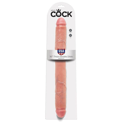 KING COCK - DOPPIO DILDO SPESSO CARNE 40.6 CM - KING COCK | Lingerie Harness Boutique
