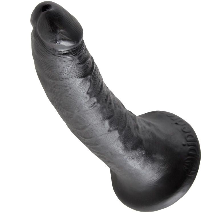 KING COCK - 7 BLACK DILDOS 17.8 CM