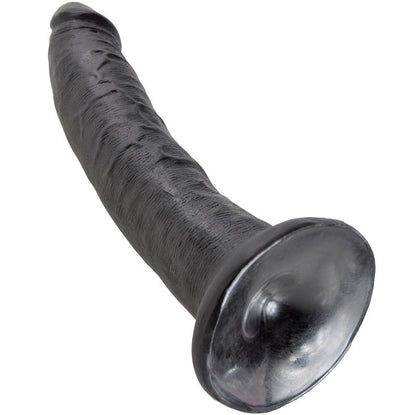 KING COCK - 7 BLACK DILDOS 17.8 CM