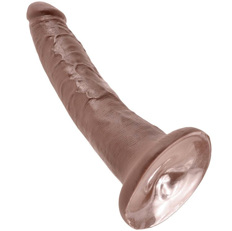 KING COCK - 7 DILDO CIOCCOLATO 17.8 CM - KING COCK | Lingerie Harness Boutique