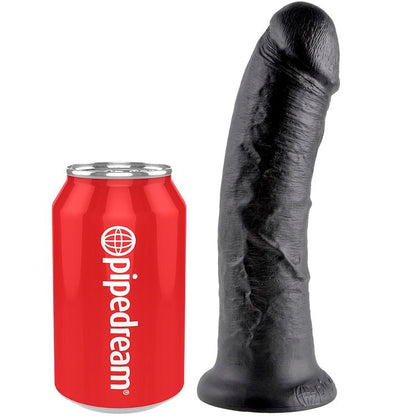 KING COCK - 8 BLACK DILDOS 20.3 CM