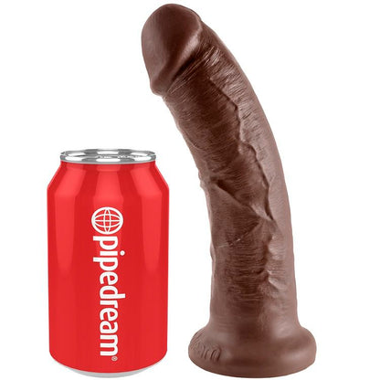 KING COCK - 8 BROWN DILDOS 20.3 CM