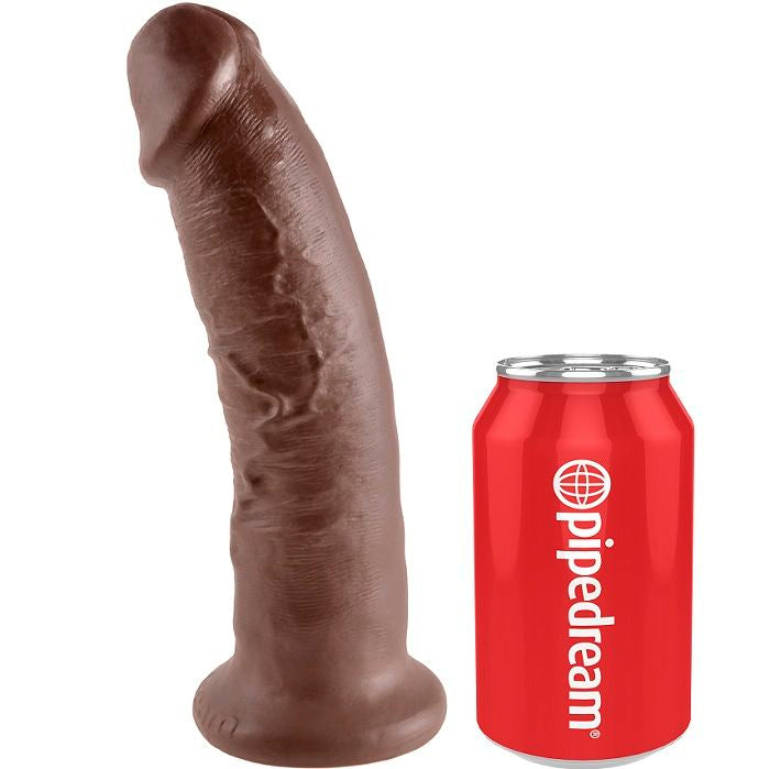 KING COCK - 9 BROWN DILDOS 22.9 CM