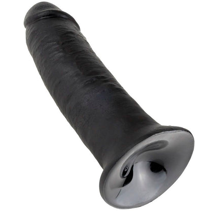 KING COCK - 10 BLACK DILDOS 25 CM