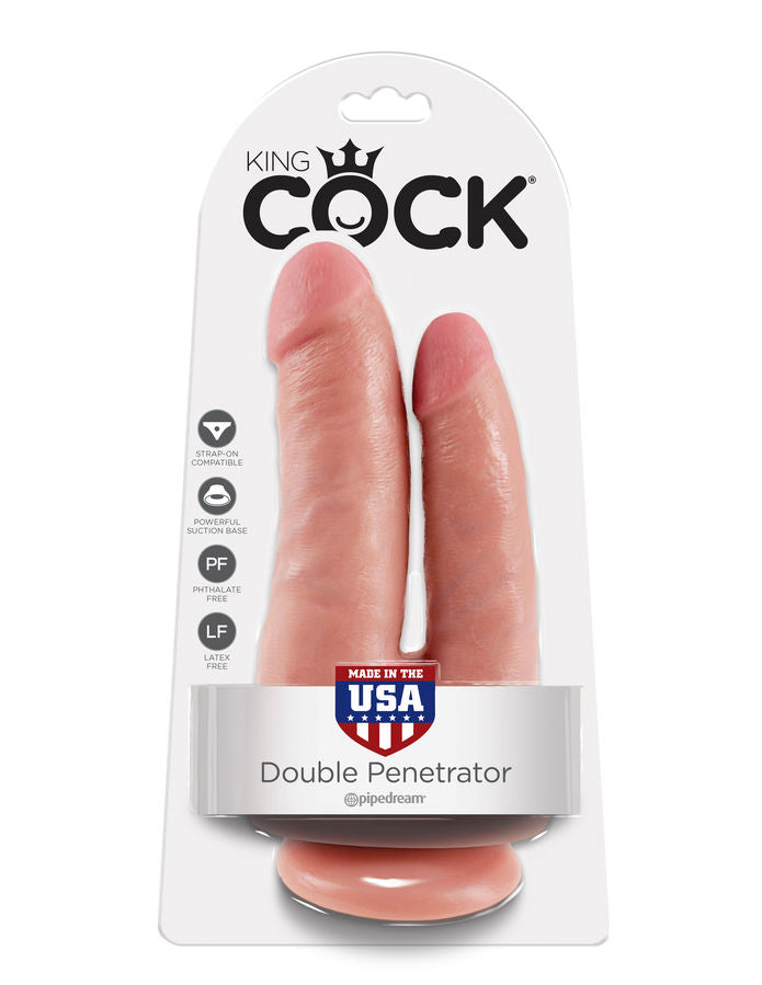 KING COCK - DOUBLE FLESH PENETRATOR