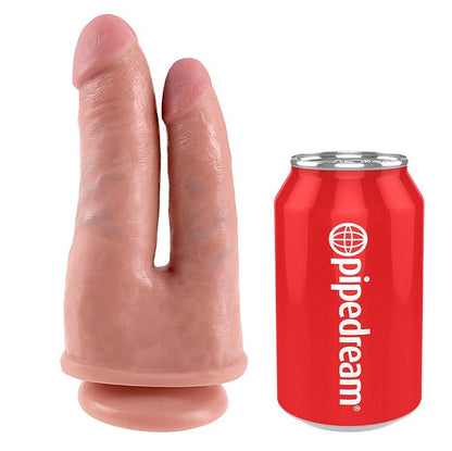 KING COCK - DOPPIO PENETRATORE CARNE - KING COCK | Lingerie Harness Boutique