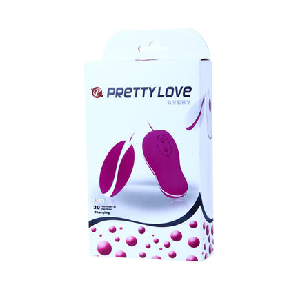 PRETTY LOVE - FLIRTATION VIBRATING EGG WITH REMOTE CONTROL - AVERY