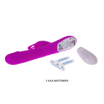 PRETTY LOVE - FLIRTAZIONE VIBRATORE ROBERT CON STIMOLATORE CLITORIDE - PRETTY LOVE FLIRTATION | Lingerie Harness Boutique