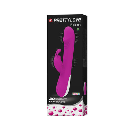 PRETTY LOVE - FLIRTAZIONE VIBRATORE ROBERT CON STIMOLATORE CLITORIDE - PRETTY LOVE FLIRTATION | Lingerie Harness Boutique