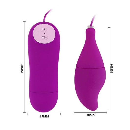 BAILE - PLEASURE SHELL12 VIOLA SALVA NUOVO - BAILE STIMULATING | Lingerie Harness Boutique