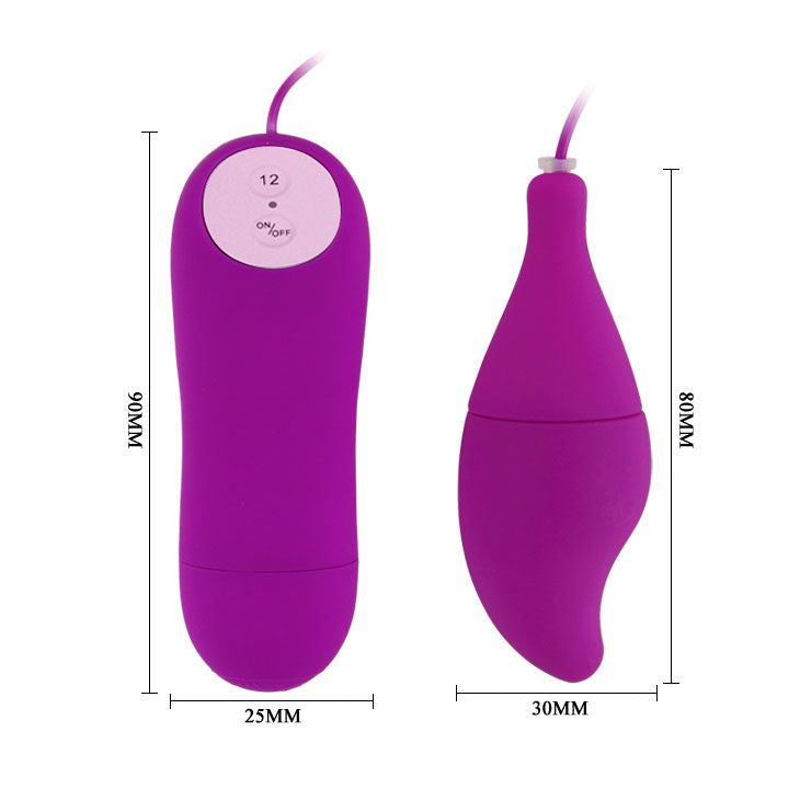 BAILE - PLEASURE SHELL12 VIOLA SALVA NUOVO - BAILE STIMULATING | Lingerie Harness Boutique