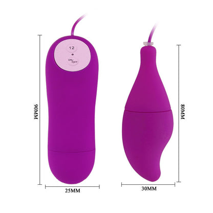 BAILE - PLEASURE SHELL12 VIOLA SALVA NUOVO - BAILE STIMULATING | Lingerie Harness Boutique
