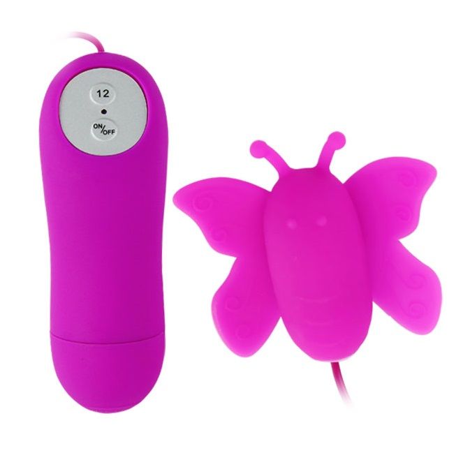BAILE - LOVE EGGS STIMOLATORE CLITORIDE A FARFALLA 12 VELOCIT TELECOMANDO LILLA - BAILE STIMULATING | Lingerie Harness Boutique