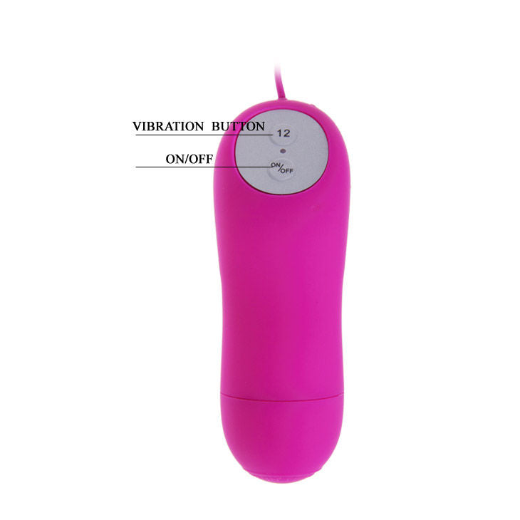 BAILE - VIBRATORE STIMOLATORE FARFALLA SVEGLIO SEGRETO 12V - BAILE STIMULATING | Lingerie Harness Boutique