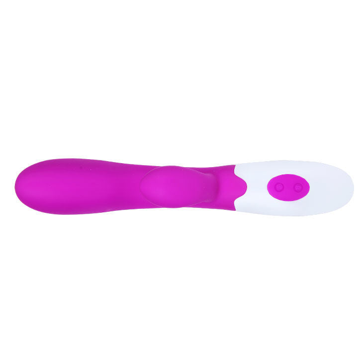 PRETTY LOVE - FLIRTATION ALVIS VIBRATOR WITH CLITORAL STIMULATOR