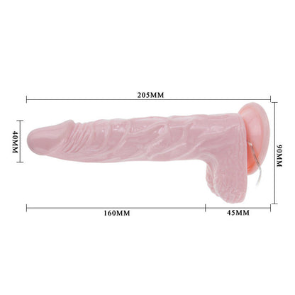 BAILE - DILDO REALISTICO SUPER ROTA DONG 20.5 CM - BAILE VIBRATORS | Lingerie Harness Boutique