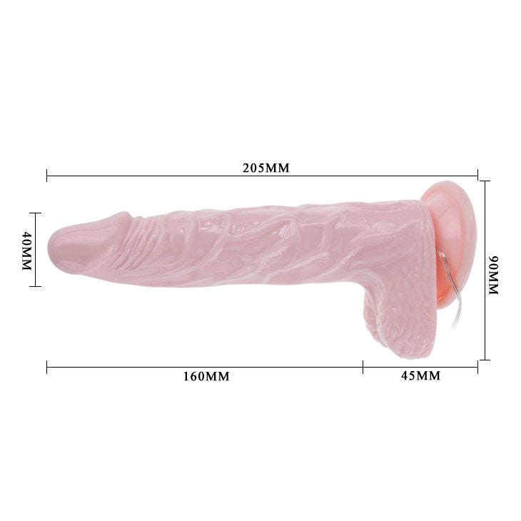 BAILE - DILDO REALISTICO SUPER ROTA DONG 20.5 CM - BAILE VIBRATORS | Lingerie Harness Boutique