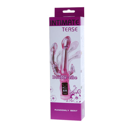 BAILE - VIBRATORE FLESSIBILE CON STIMOLATORE ANALE - BAILE VIBRATORS | Lingerie Harness Boutique