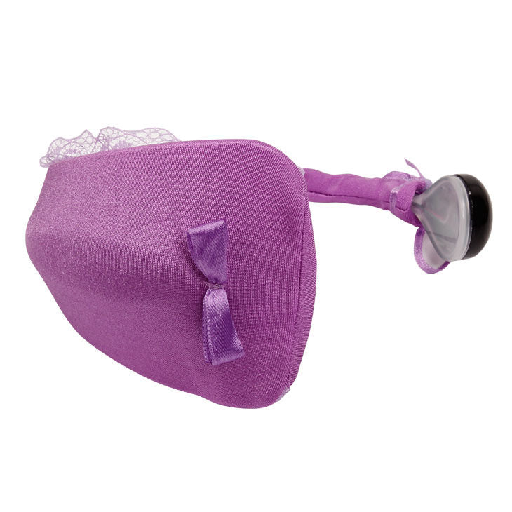 BAILE - PERIZOMA CON VIBRATORE CON TELECOMANDO LILLA - BAILE STIMULATING | Lingerie Harness Boutique