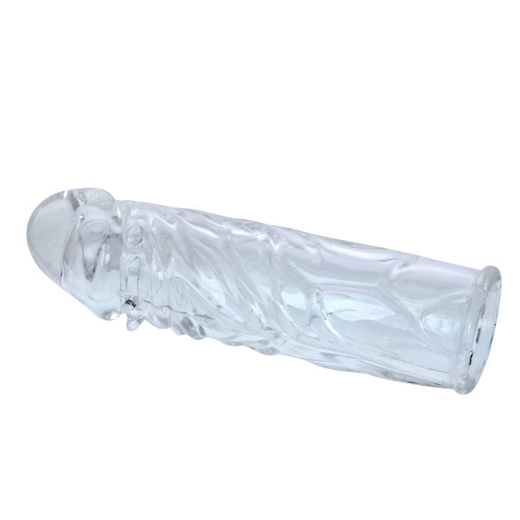 BAILE - PINK STIMULATING SILICONE PENIS COVER 13CM