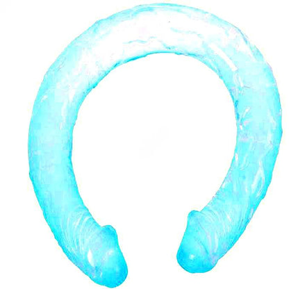 BAILE - DOPPIO DONG BLU 44.5 CM - BAILE ANAL | Lingerie Harness Boutique