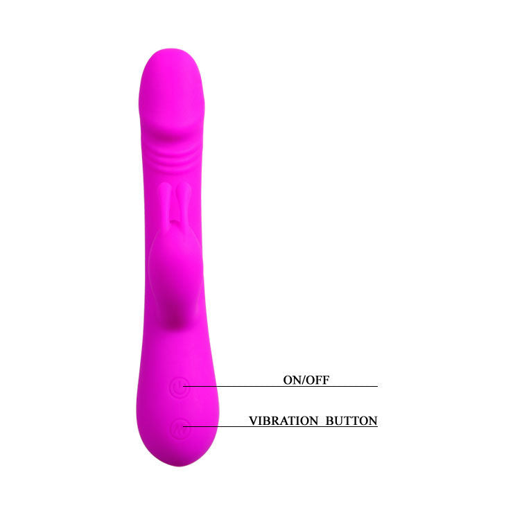 PRETTY LOVE - FLIRTATION VIBRATOR WITH CLEMENTE RABBIT