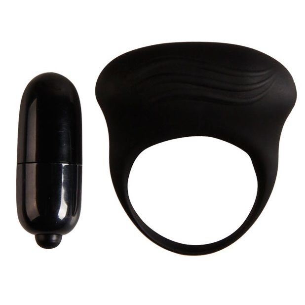 PRETTY LOVE - BERTRAM BLACK VIBRATING RING