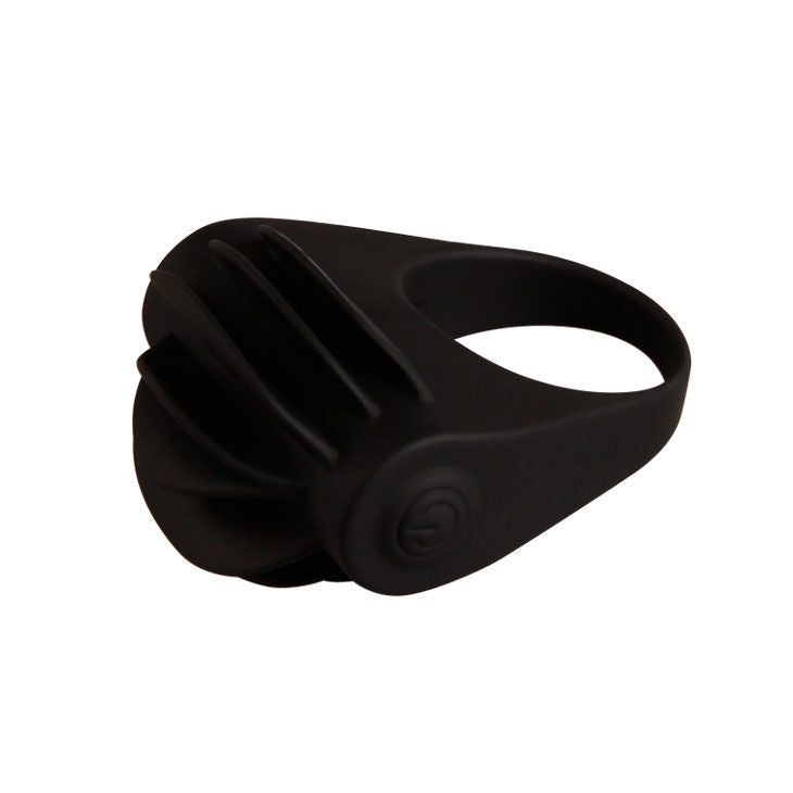 PRETTY LOVE - BLACK CHESTER VIBRATING RING