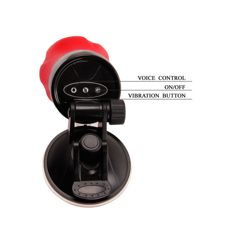 CRAZY BULL - VAGINA FLORA CON BASE MASTURBATORE VOCE - CRAZY BULL | Lingerie Harness Boutique